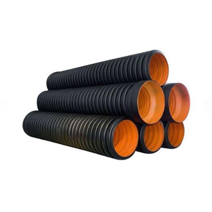 HDPE 6 inch corrugated drainage pipe-3