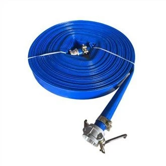 PVC 4 İnç Lay Düz Tahliye Hortumu