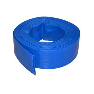 PVC 6 Katlı Düz ​​Tahliye Hortumu